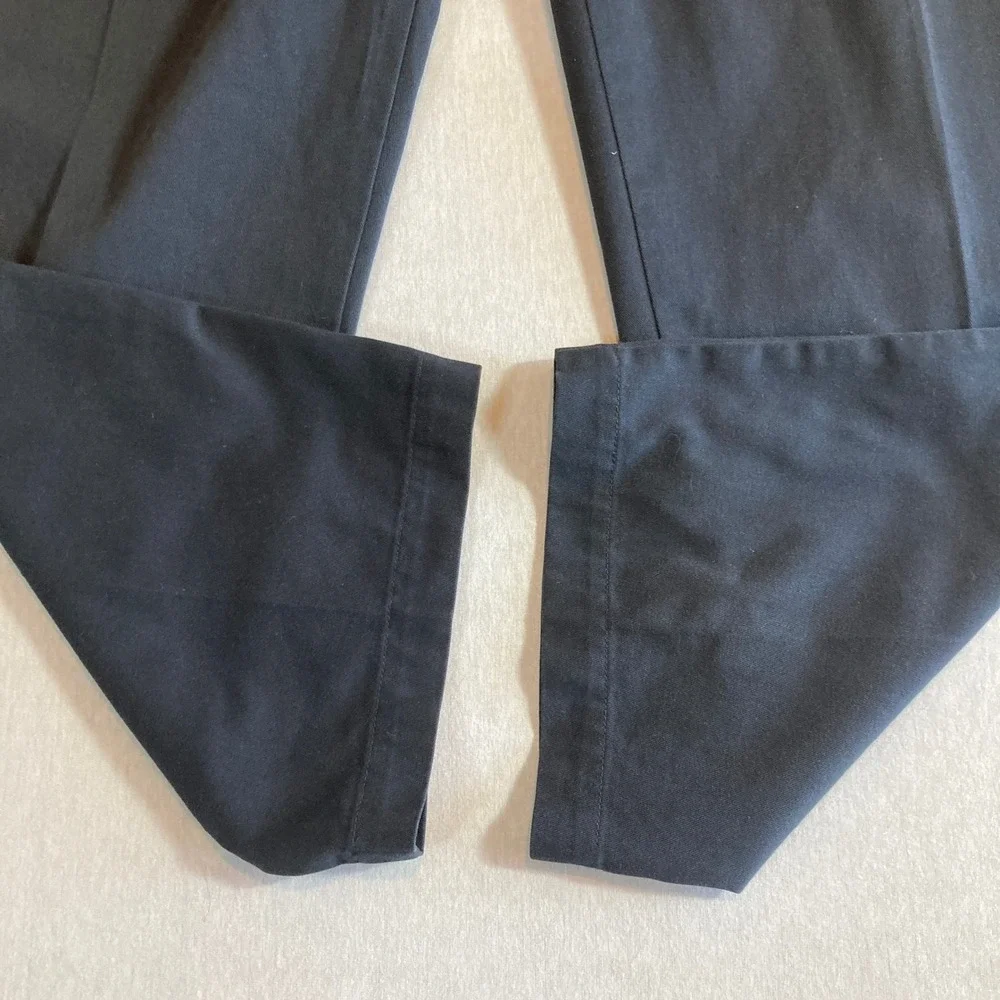 Vintage Polo Ralph Lauren Andrew Pant Mens 40x29 Navy Blue Pleated Classic Chino